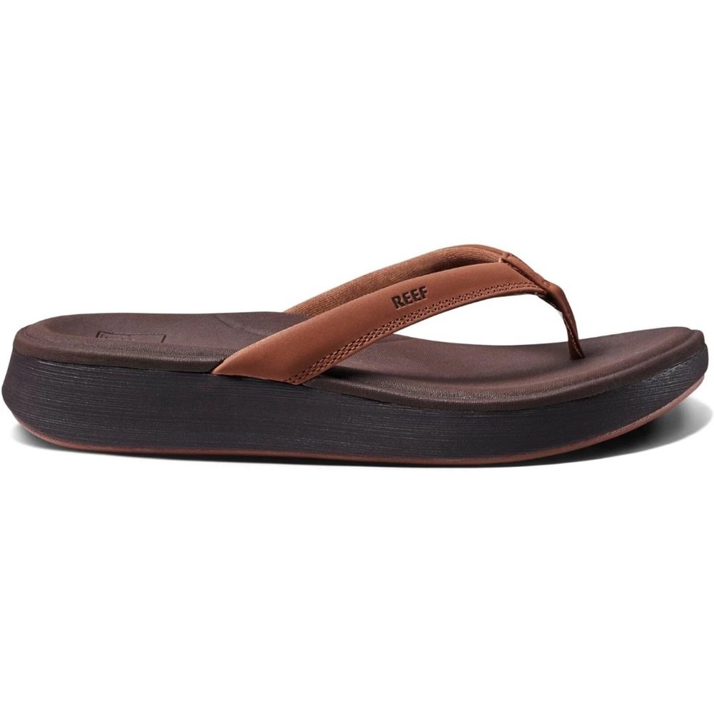 Woman Reef Cushion Cloud Super Soft Molded Footbed CJ3634 Color Espresso Sz 6 - Picture 2 of 6